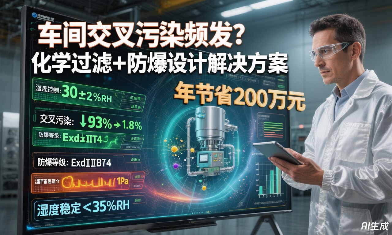 化工车间交叉污染频发?高纯材料企业必看的化学过滤与防爆设计方案